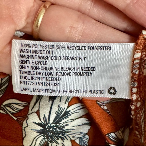 La Ligne x Target - Floral Wide Leg 2 piece Button Front Blouse & Trousers - Picture 12 of 12